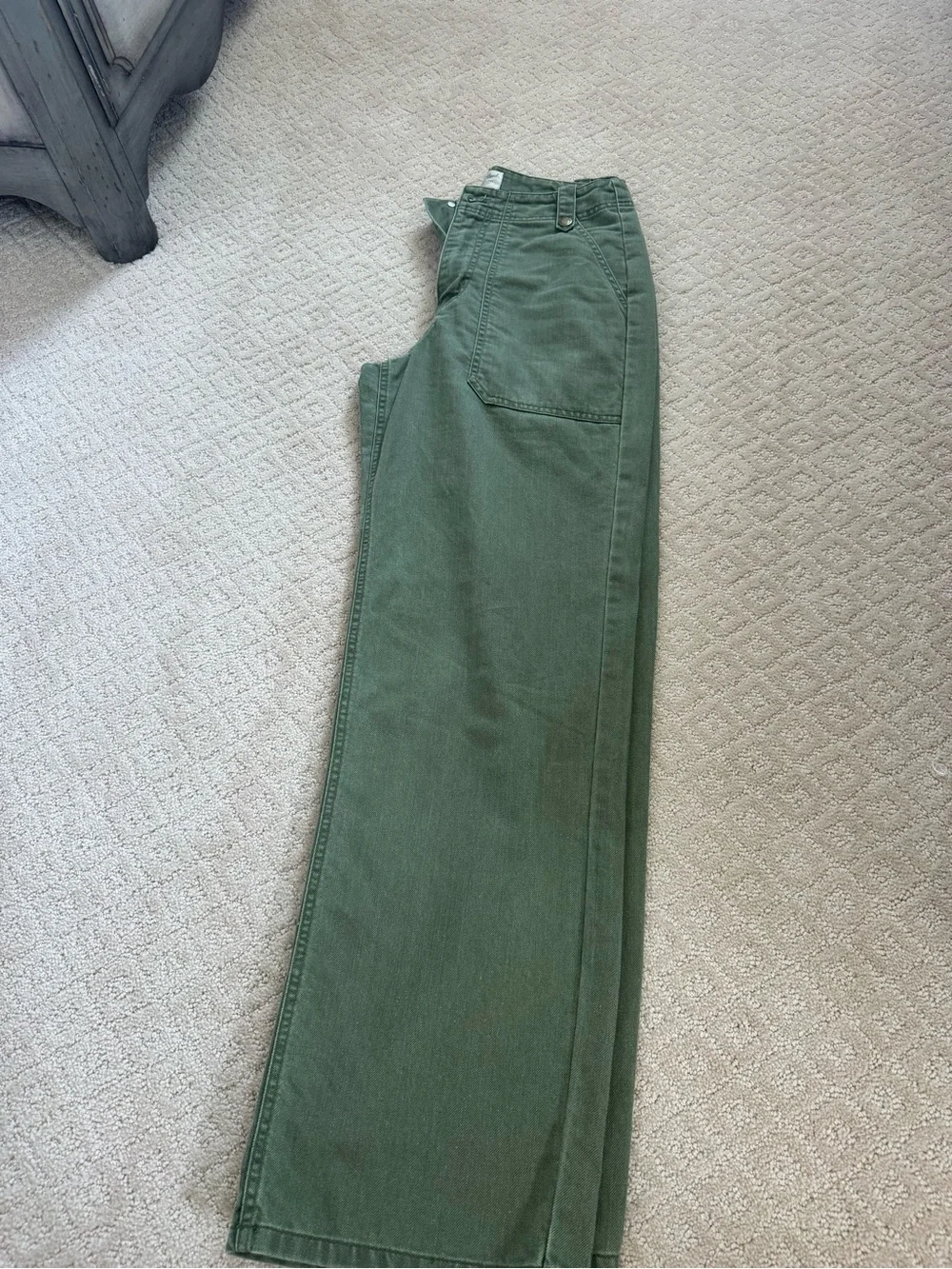Universal Thread Olive Green Straight Leg Pants